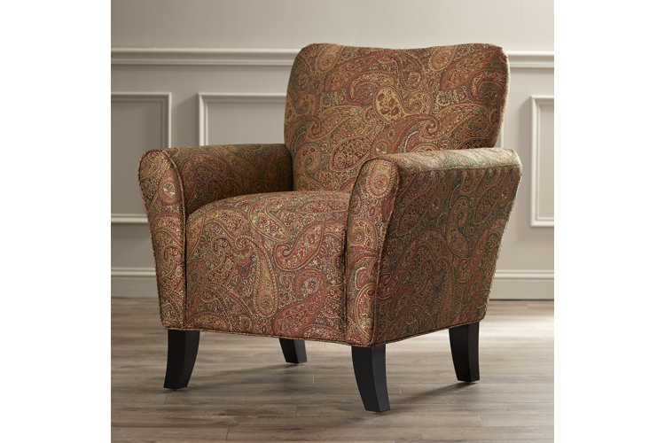 Paisley print armchair hot sale